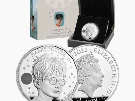 Harry Potter 2022 5oz Fine Silver Proof Coin For Sale