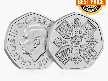 2022 Her Majesty Queen Elizabeth II 50p UK Coin Online Sale