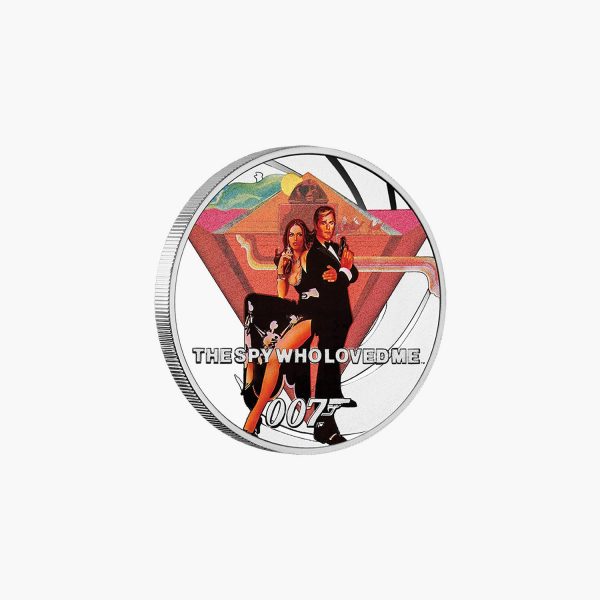 James Bond - The Spy Who Loved Me Solid Silver Movie Coin Fashion