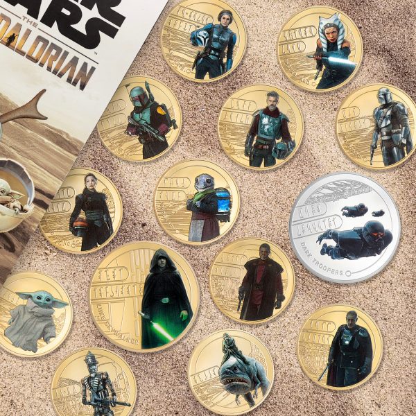 Mandalorian Gold Plated Commemorative Complete Collection Discount