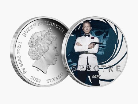 James Bond - Spectre Solid Silver Movie Coin on Sale