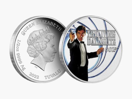 James Bond - The Living Daylights Solid Silver Movie Coin Online Hot Sale