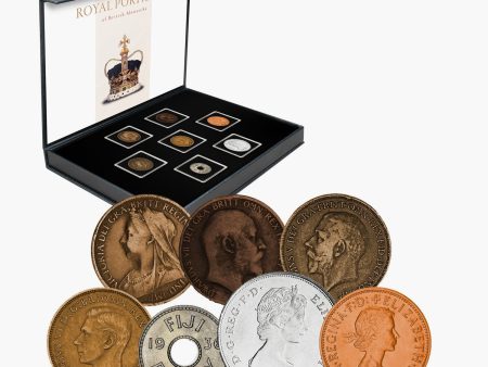 Royal Portraits of British Monarchs Coin Collection Online now