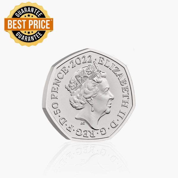 The 100th Anniversary of Our BBC 2022 50p BU Coin For Cheap