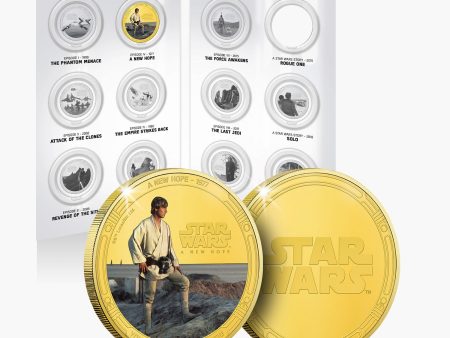 A Celebration of Star Wars Gold Plated Collection Fashion