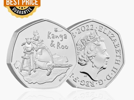 The Kanga & Roo 2022 UK 50p Coin For Cheap