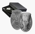 Nefertiti 3D 3oz Silver 2023 Coin Discount