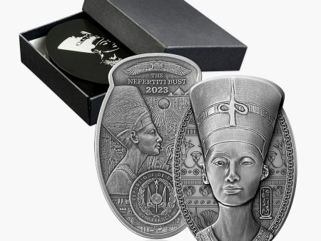 Nefertiti 3D 3oz Silver 2023 Coin Discount