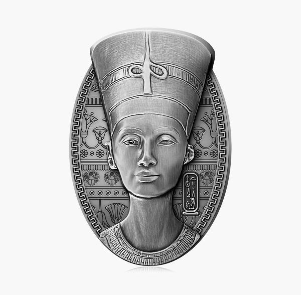 Nefertiti 3D 3oz Silver 2023 Coin Discount