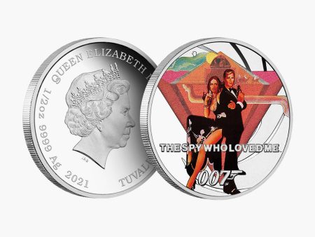 James Bond - The Spy Who Loved Me Solid Silver Movie Coin Fashion