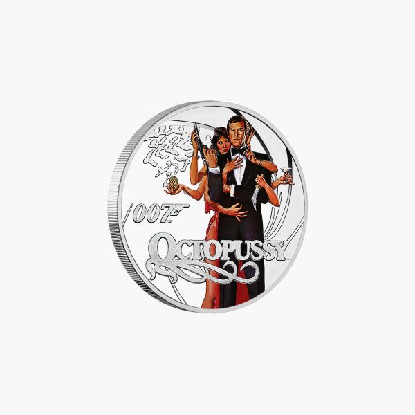 James Bond - Octopussy Solid Silver Movie Coin For Discount