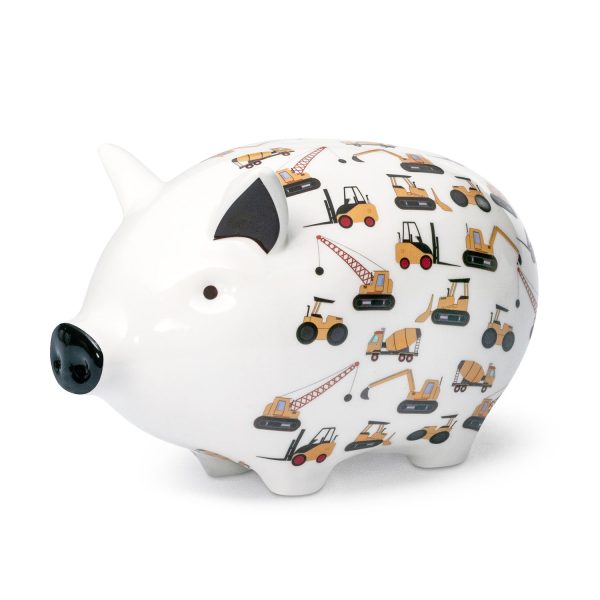 Tilly Pig - Construction Piggy Bank Fashion