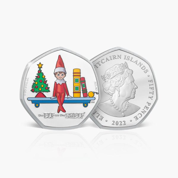 The Official Elf on the Shelf Silver Proof 50p Coin Online Sale