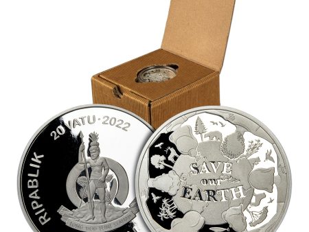 Save Our Earth Carbon Neutral 1oz Silver Coin Online Sale