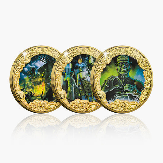 The Official Frankenstein 200th Anniversary Trilogy Coin Set Online Sale