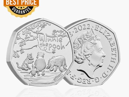 Winnie and Friends 2022 UK 50p Coin For Discount