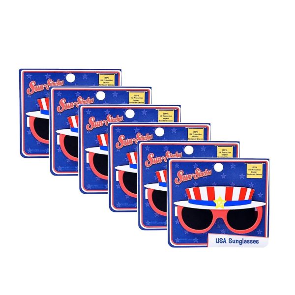 Uncle Sam Lil  Characters Sun-Staches For Cheap