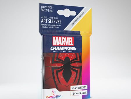 Gamegenic - Marvel Champions Art Sleeves - Spider-Man (50ct) Online now