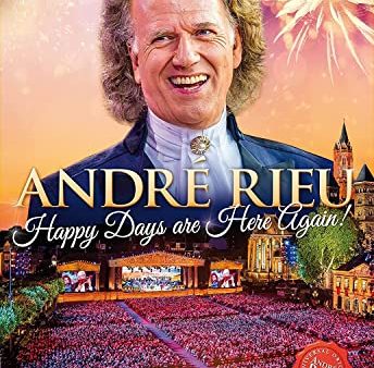 ANDR RIEU, JOHANN STRAUSS ORCHESTRA - HAPPY DAYS ARE HERE AGAIN (DVD) Online Sale