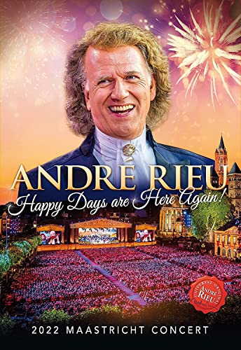 ANDR RIEU, JOHANN STRAUSS ORCHESTRA - HAPPY DAYS ARE HERE AGAIN (DVD) Online Sale