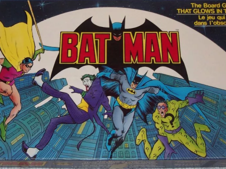 BATMAN (GLOW IN THE DARK) - BOARD GAME-PARKER BRO-1989 Discount